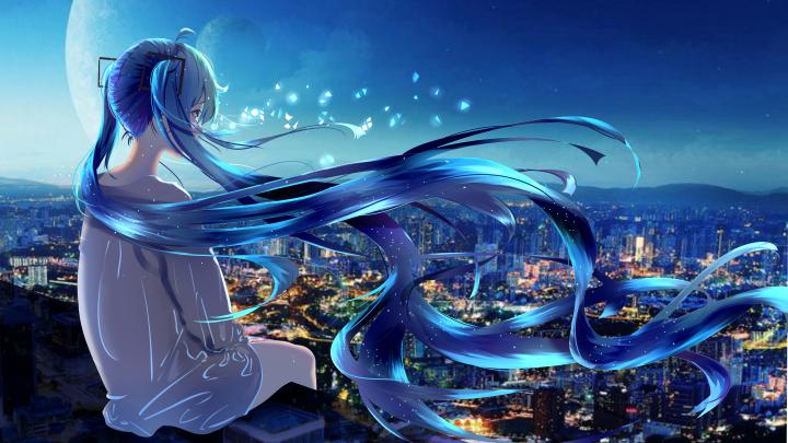 Anime girl Alone 5K Wallpapers | Wallpapers HD