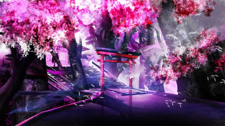 anime, Landscape Wallpapers HD \/ Desktop and Mobile Backgrounds