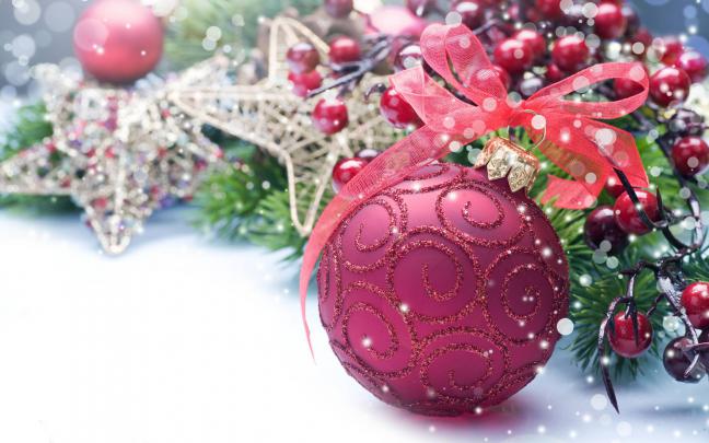 Pink Christmas Wallpapers