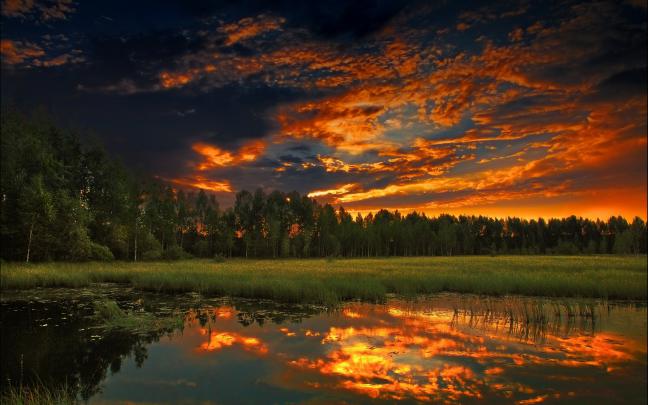 sunset sky wallpaper - HD Desktop Wallpapers
