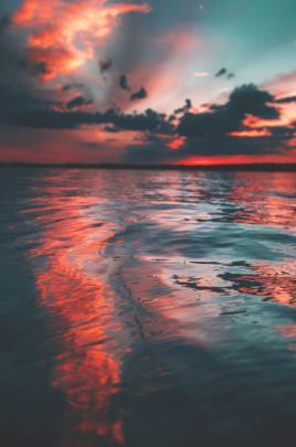 Aesthetic Sunset Landscape Wallpapers