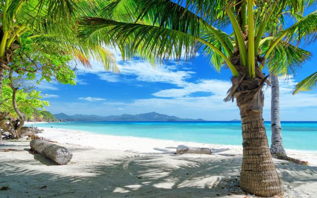 Tropical Beach Desktop Backgrounds \u00b7\u2460 