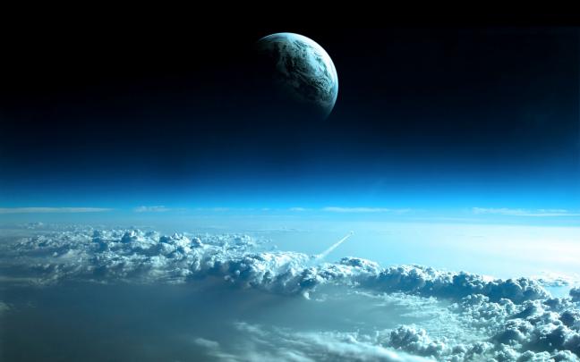 space, Earth, Clouds Wallpapers HD \/ Desktop and Mobile Backgrounds