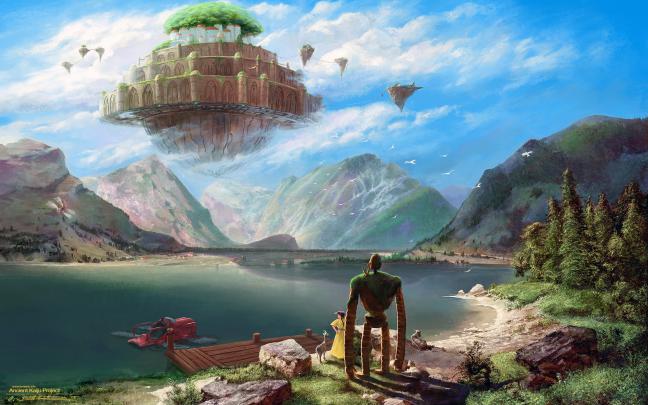 Studio Ghibli Backgrounds