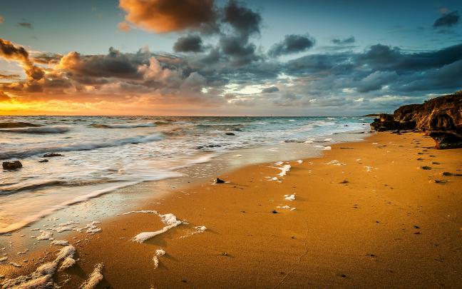Ocean Waves Desktop Background 36532