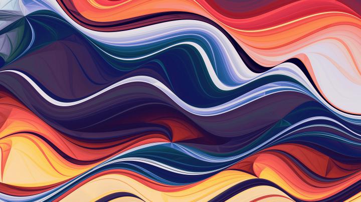 Waves Abstract 4k Wallpapers