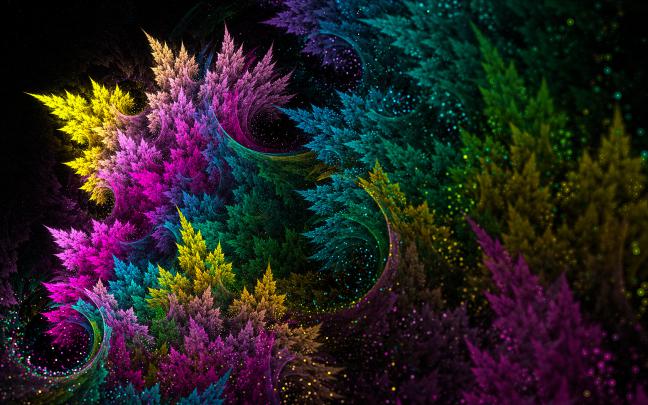 colorful, Abstract, Fractal Wallpapers HD \/ Desktop and Mobile Backgrounds