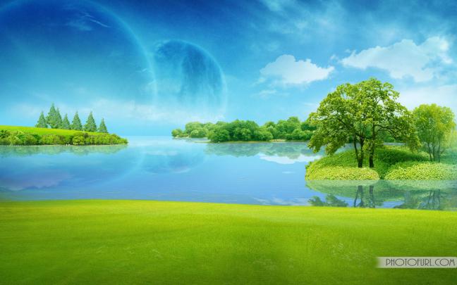 Animated Ocean Desktop Wallpaper -