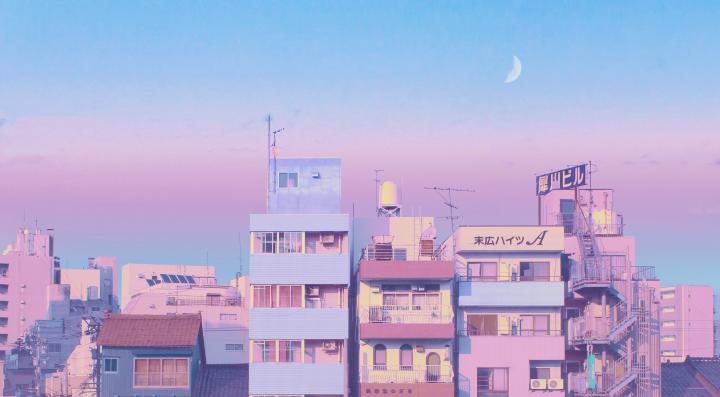Pink Aesthetic Anime Desktop Wallpapers