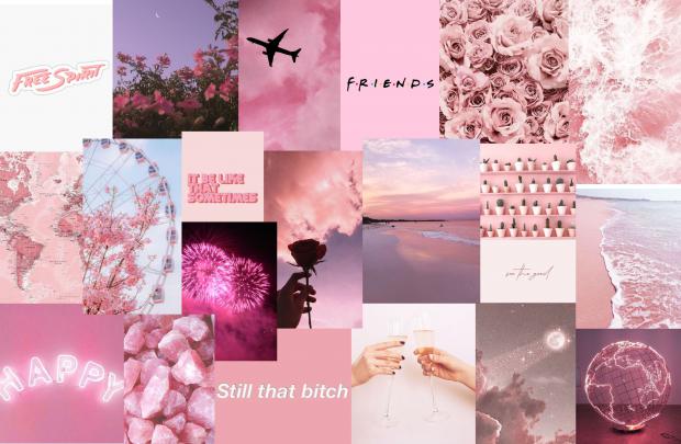 Pink Aesthetic Desktop Wallpaper | Pink aesthetic, Aesthetic desktop 