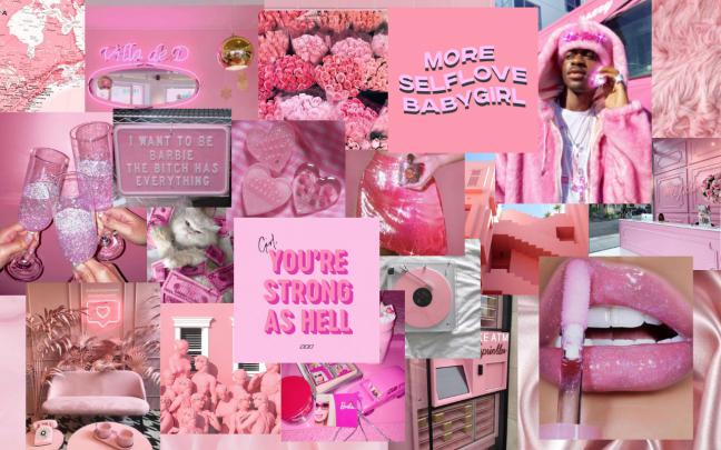 Laptop Pink Aesthetic Wallpapers