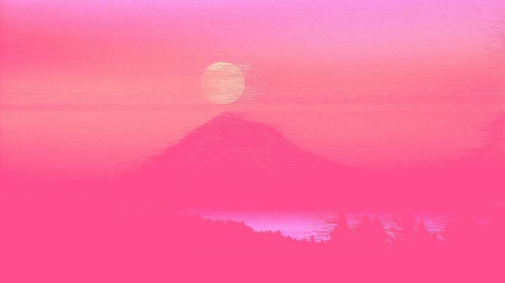 Neon aesthetic pink color colored background water no people wallpaper 
