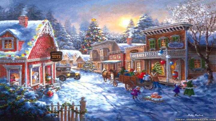 Free Wallpapers Christmas Scenes