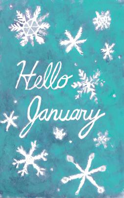 Heather Powers Art: Hello January Wallpapers