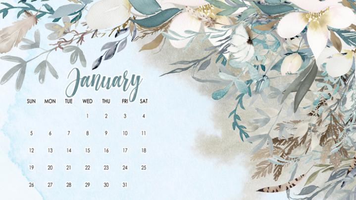 January Desktop Wallpaper for All Devices | i should be mopping the floor