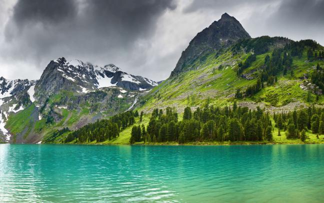 mountain wallpaper lake hd - HD Desktop Wallpapers