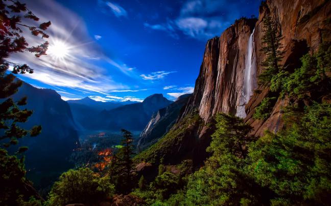 nature, Waterfall, Landscape Wallpapers HD \/ Desktop and Mobile Backgrounds