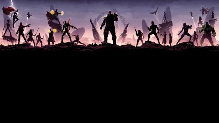 1920x1080 Avengers Infinity War Minimalism 8k Laptop Full HD 1080P HD 