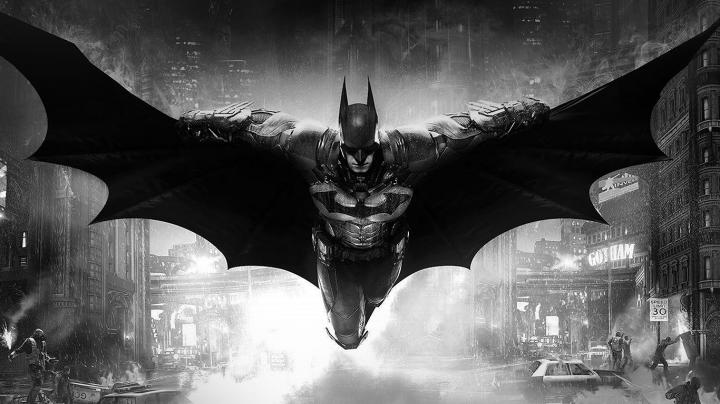 wallpaper for desktop, laptop | ao83-batman-dark-bw-game-hero-art-illust