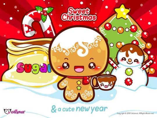 Cute Christmas Desktop Backgrounds