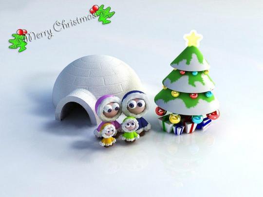 Cute Christmas Desktop Backgrounds