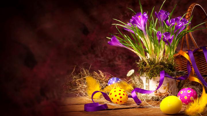 Easter Backgrounds collection download free