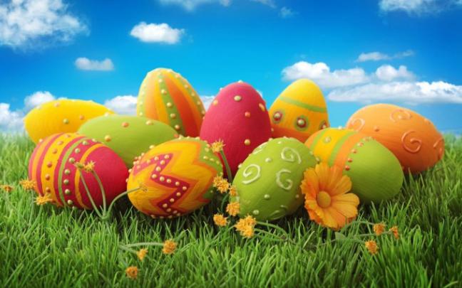 easter images eggs colorful - HD Desktop Wallpapers