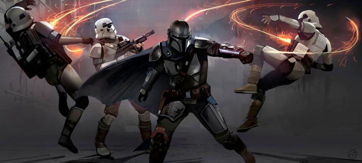 The Mandalorian Art 2020 Wallpapers