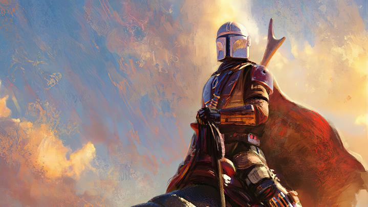 Star Wars Mandalorian Minimalist Desktop Wallpapers