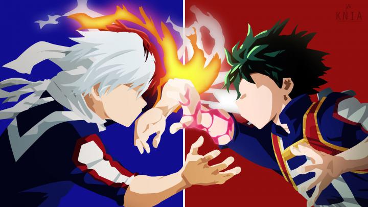 31 My Hero Academia Minimalist Wallpapers - WallpaperBoat
