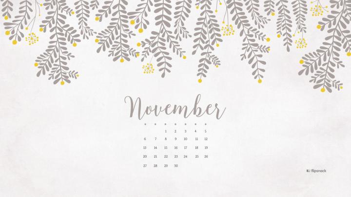 November Calendar Desktop Wallpapers - Top Free November Calendar 
