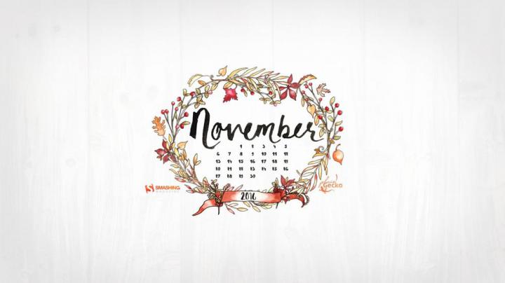 Download Smashing Magazine Desktop Wallpaper Calendar November 2016 