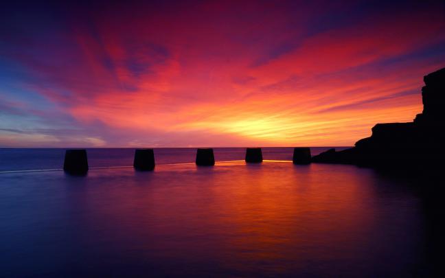 Sunset Desktop Backgrounds \u00b7\u2460 
