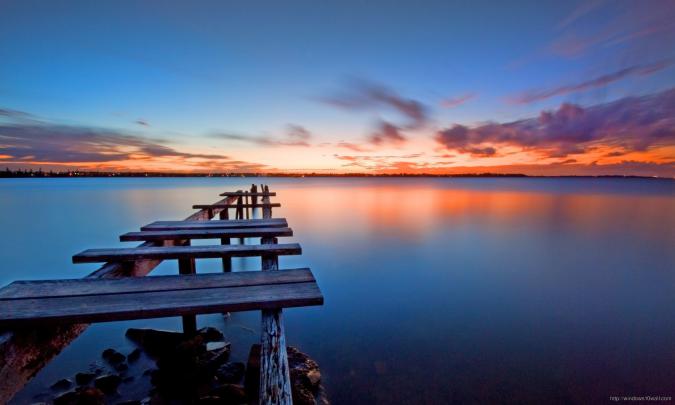 Beautiful Sunset Beach Wallpaper - windows 10 Wallpapers