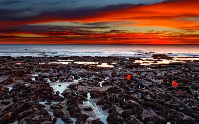 sunset wallpapers sea - HD Desktop Wallpapers