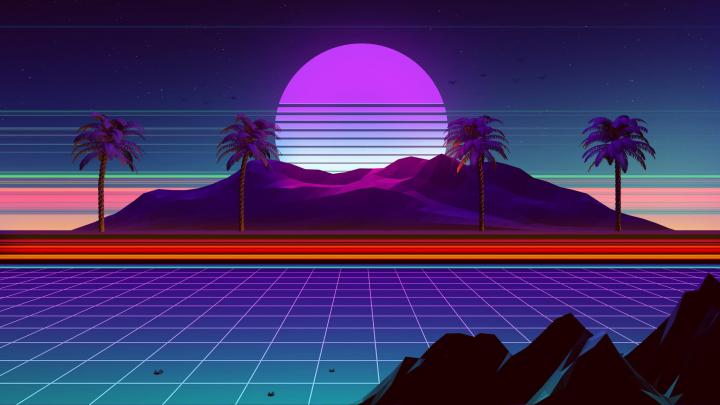 Retro Wave Wallpaper