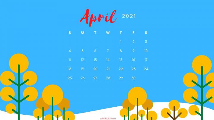 Calendar 2021 Desktop Wallpapers