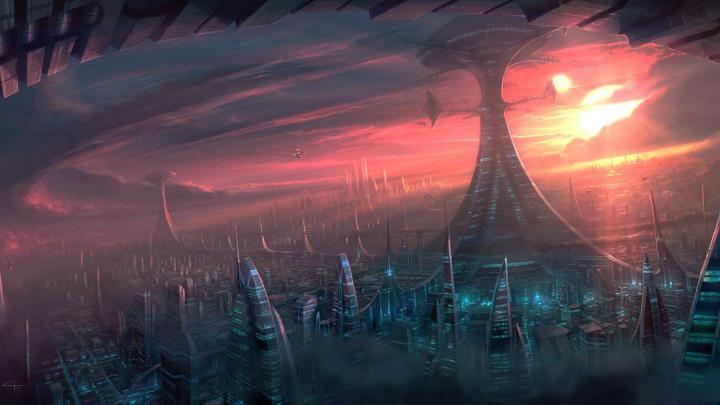 sci, Fi, City Wallpapers HD \/ Desktop and Mobile Backgrounds