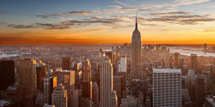 New York City, Empire State, Sunrise Wallpapers HD \/ Desktop and Mobile 