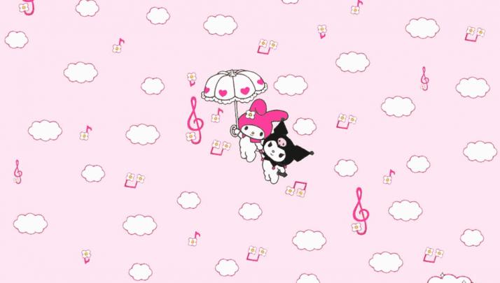 Kuromi X My Melody Wallpaper - bmp-troll