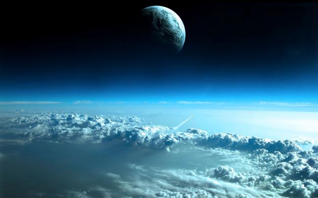 space, Earth, Clouds, Moon Wallpapers HD \/ Desktop and Mobile Backgrounds