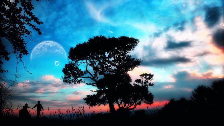Sun And Moon Desktop Wallpaper (56+ images)