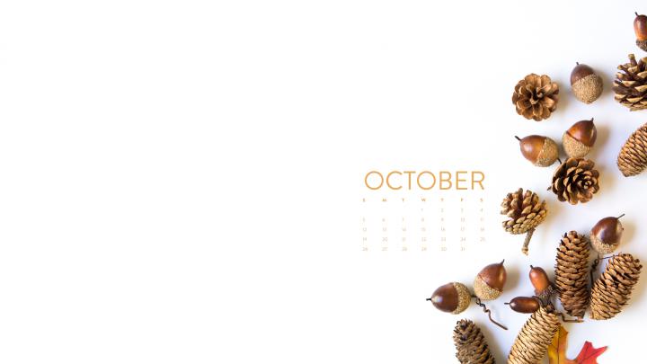Happy October! Desktop + IPhone Wallpaper \u2013 Ashlee Proffitt