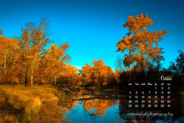 Free Desktop Wallpaper for October 2010 | 403-615-3708 | Riverwood 