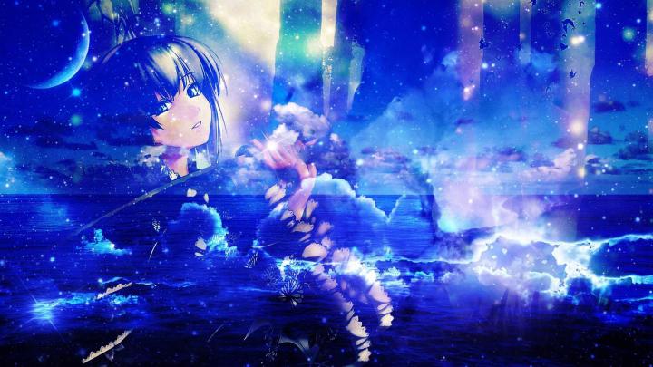 Blue Themed Anime Wallpaper 4k - osakayuku.com