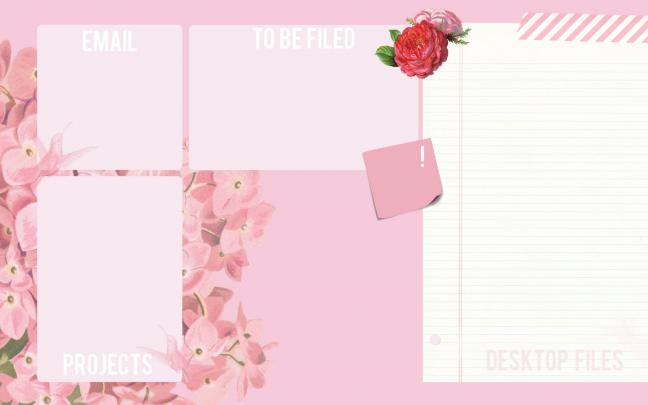 Free download Wallpaper Organize Desktop [1600x1000] for your Desktop 