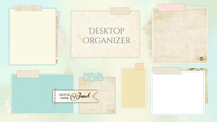 Desktop Organizer Wallpaper digital image