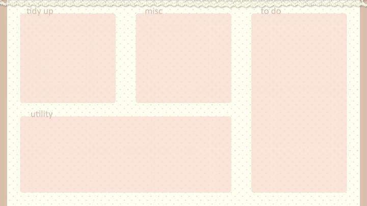 Cute Pink Hearts Desktop Organizer by Ninelyn on DeviantArt