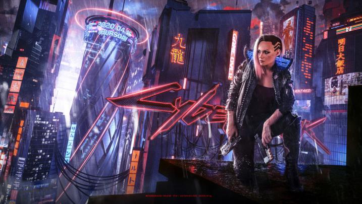 1360x768 Cyberpunk 2077 Concept Art Desktop Laptop HD Wallpaper, HD 