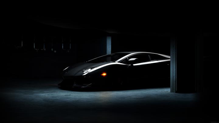 46+ Dark Black Car Wallpaper 4K Pics - picture.idokeren